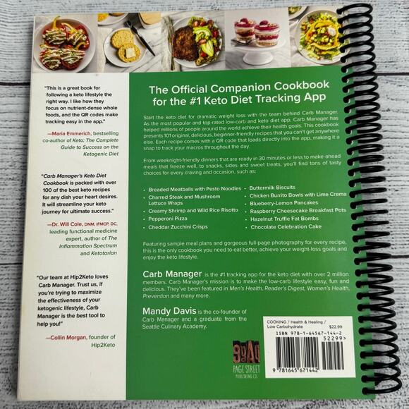 Carb Manager's Keto Diet Cookbook - Picture 7 of 8